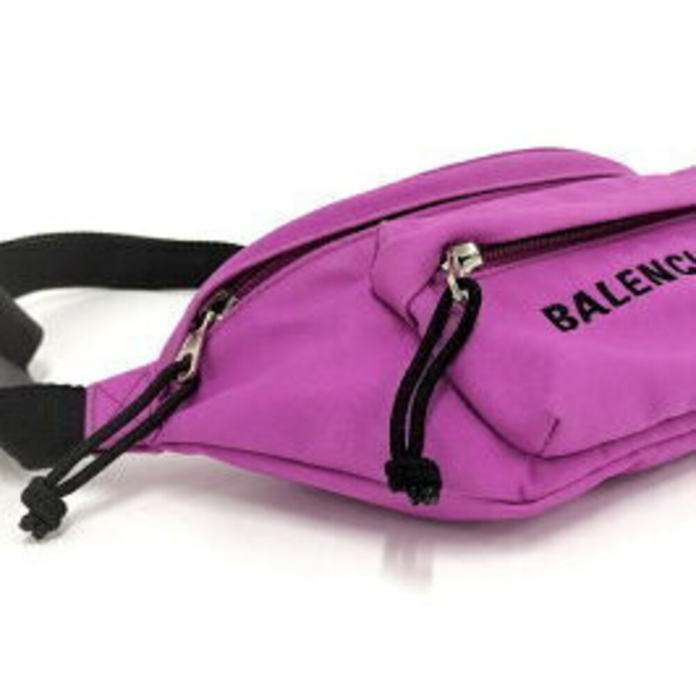 BALENCIAGA Wheel Waist Bag Purple - Picture 4 of 9
